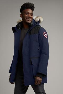 Chamarras Canada Goose Hombre México - Erickson Abrigos Azul Oscuro Marino IY0164872